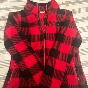 Plaid Columbia jacket